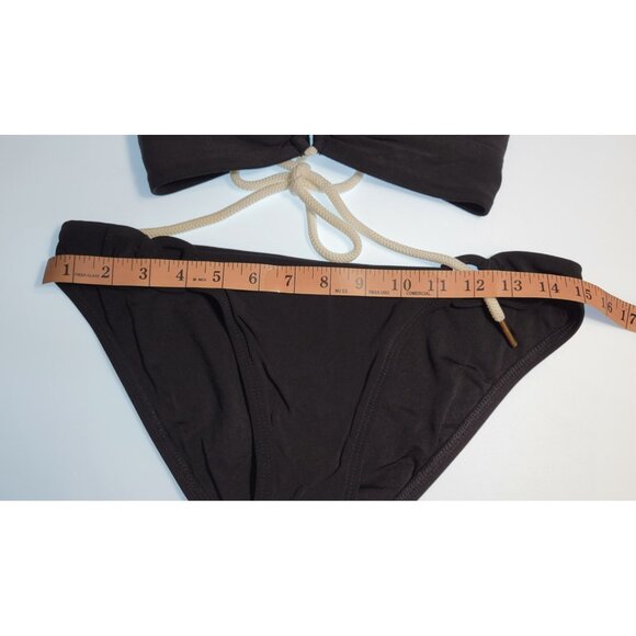 Robin Piccone Bikini Womens Set Top Halter and Bottom Mid Rise Sz Medium #09 - Picture 5 of 9